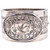 Sterling Cuff Bracelet with Birds in an Open Cutwork Border, circa 1880