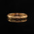 Antique Art Deco 14 Karat Yellow Gold Engraved Wedding Band