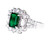 GRS Certified Colombian Muzo Vivid Green 1.99 Carat Emerald Classical Ring