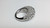 Estate 18 Karat White Gold 6.73 Carat Diamond Domed Band Ring 11 Grams