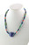 Lapis Lazuli Turquoise Coral Handmade Silver Tribal Warrior Bold Necklace