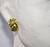 Francoise Montague Green and Yellow "Huit" Clip Earrings