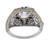 Art Deco 1.19 Carat Old European Diamond Platinum Ring