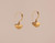 18 Karat Gold Pyramid Earrings