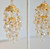Francoise Montague Iridescent Cube Statement Clip Earrings