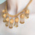 Etruscan Revival 18K Yellow Gold Cannetille Necklace