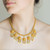 Etruscan Revival 18K Yellow Gold Cannetille Necklace
