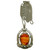 Tiger's Eye Quartz Silver Pendant Necklace