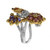 The Floral Trilogy Ring, a Zorab Creation