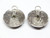 1980s Jolene A Eustace Cochiti Zuni 925/14K Gold Lapis Earrings