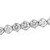5.34 Carat Diamond Platinum Hexagon Line Tennis Bracelet