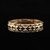 Antique Art Deco 14k Yellow Gold Engraved Wedding Band