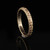 Antique Art Deco 14k Yellow Gold Engraved Wedding Band