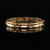 Antique Art Deco 14k Yellow Gold Engraved Wedding Band