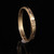 Antique Art Deco 14k Yellow Gold Engraved Wedding Band