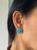 Black Onyx and Diamond Earring Studs