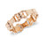 Vintage 14K Rose Gold Link Bracelet