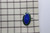 Art Deco Sterling Silver and Enamel Royal Blue and Green Cufflinks