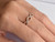18 Karat Gold Diamond Infinity Ring Twisted Band Ring Diamond Eternity Ring