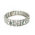 Stunning Diamond and Emerald Art Deco Bracelet in Platinum 950