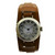 Juvenia Sterling Silver Campaign Style Rotary Phone Bezel Manual Wristwatch