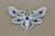Art Deco Diamond Sapphire Ruby Platinum Butterfly Brooch