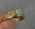 Large 9 Carat Gold and Moonstone Solitaire Ring