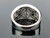 1.33 Carat Diamond and Black Onyx Cocktail Ring