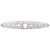 Art Deco Old European Cut Diamond Natural Fresh Water Pearl Platinum Brooch