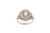 .85 Carat Art Deco Diamond Platinum Engagement Ring
