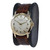 Croton 14Kt. Solid Gold Art Deco Round Wristwatch in New Condition, circa 1950's