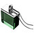 18 Karat White Gold Pendant Necklace with Green Quartz