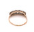 Original Art Deco 13 Diamonds Platinum 18k Yellow Gold Ring