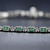 AimÃ©e Alternate Baguette Emerald with Round Diamond Bracelet in 18K White Gold