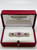 Art Deco Unheated Burmese Ruby and Diamond Brooch