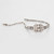 Antique Deco Diamond Sapphire Bracelet Platinum 18 Karat Gold Fine Jewelry