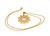 Arabesque Deco Andalusian Style Pendant Necklace in 18kt Gold