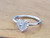 1 Carat Heart 14 Karat White Gold Diamond Engagement Ring