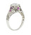 Art Deco 1.36 Carats Diamond Ruby Platinum Octagonal Engagement Ring
