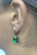 Certified 10.77 Carat Square Colombian Emerald Diamond Earrings 18 Karat