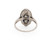 .25 Carat Total Weight Art Deco Diamond Platinum Engagement Ring