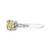 Art Deco 1.12 Ct. Fancy Yellow Old European Diamond Engagement Ring