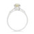 Art Deco 1.12 Ct. Fancy Yellow Old European Diamond Engagement Ring