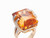 Citrinering and 32 Brilliants, 18 Carat Gold