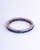 Art Deco Sapphire and Platinum Full Eternity Band
