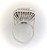 15 Carat Art Deco Style Fine Colombian Emerald Diamond Ring 18 Karat