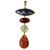 Tanzanite Tourmaline Jade Opal Gold Pendant