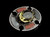 Antique Scottish Agate and Citrine Brooch, Sterling Silver