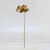 14 Karat Gold & Black Enamel Equestrian Stickpin with Two Horses