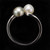 Natural Pearl Ring in Platinum GIA Certified Art Deco